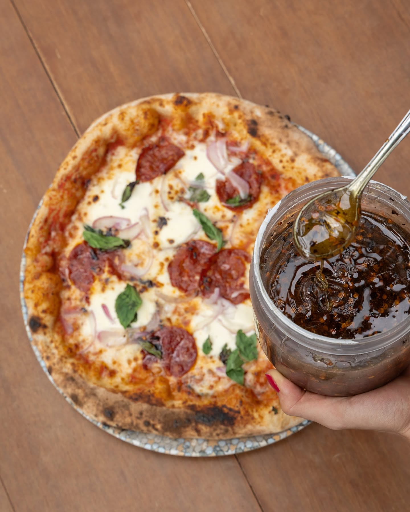 Pizza Pepperoni hot honey