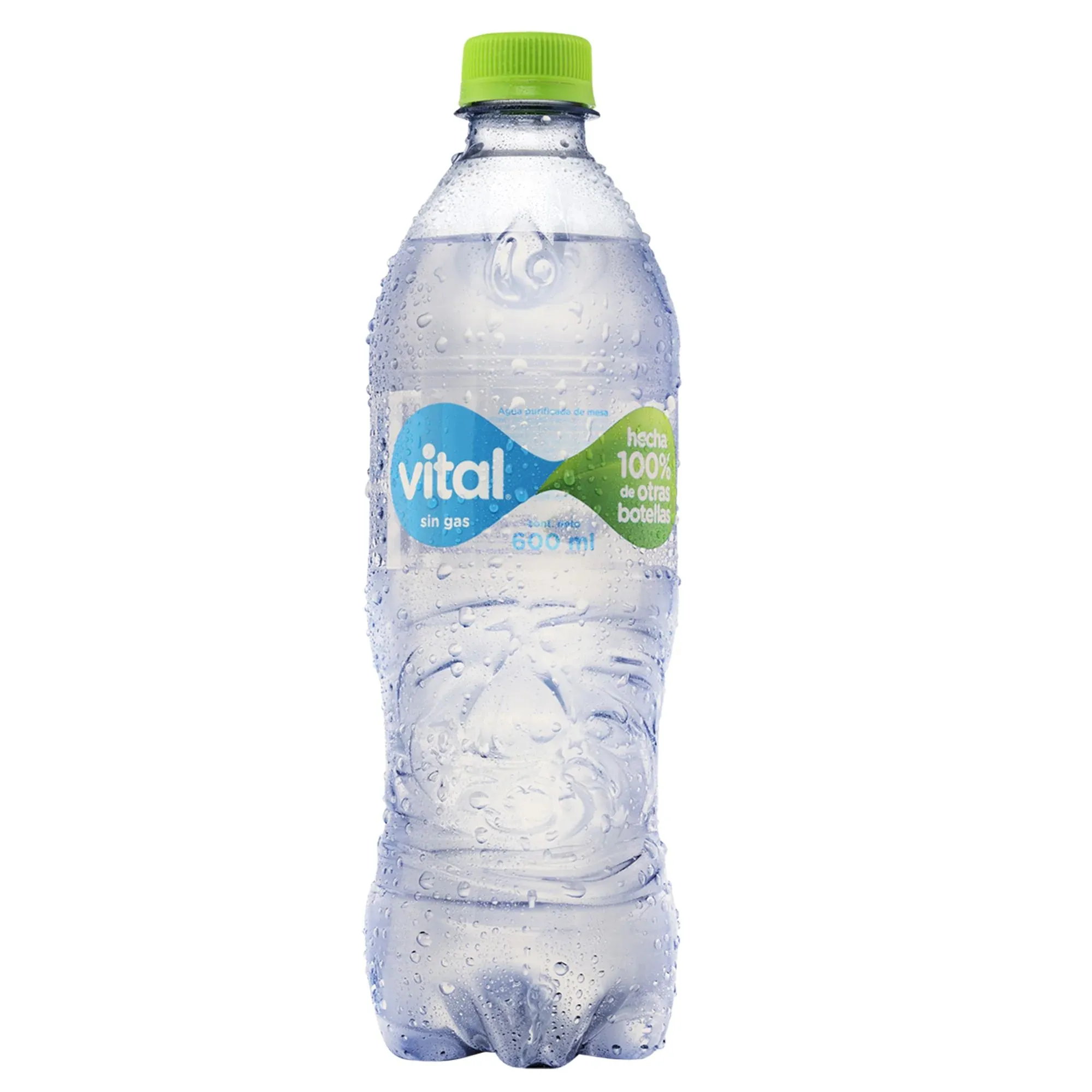 Agua sin gas
