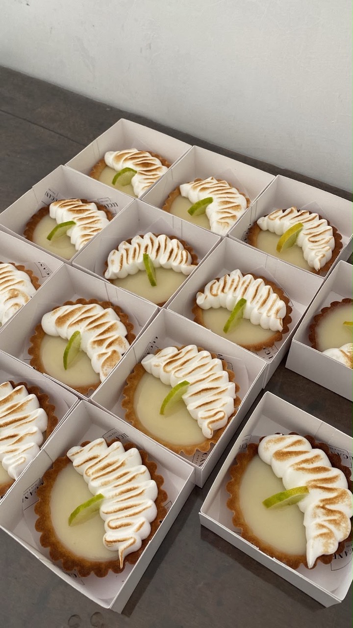 Mini pie's de limón