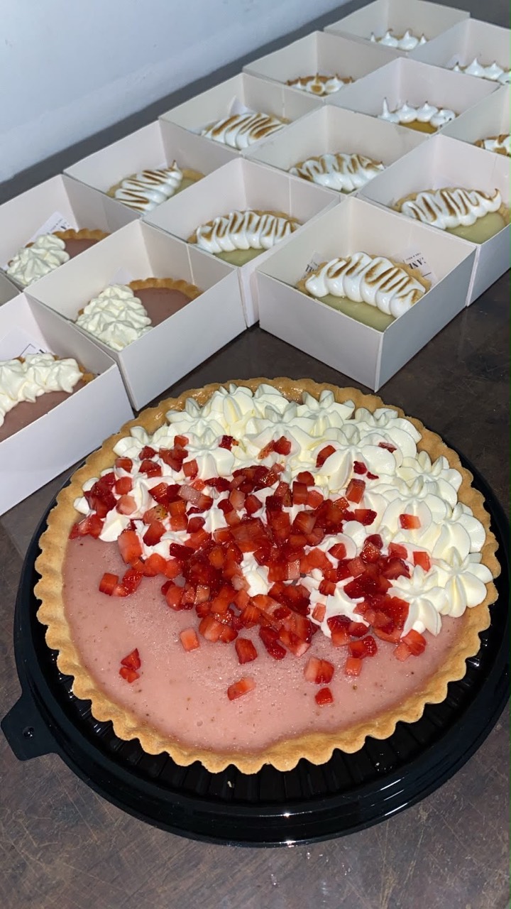 Pie de frutilla · Mediano