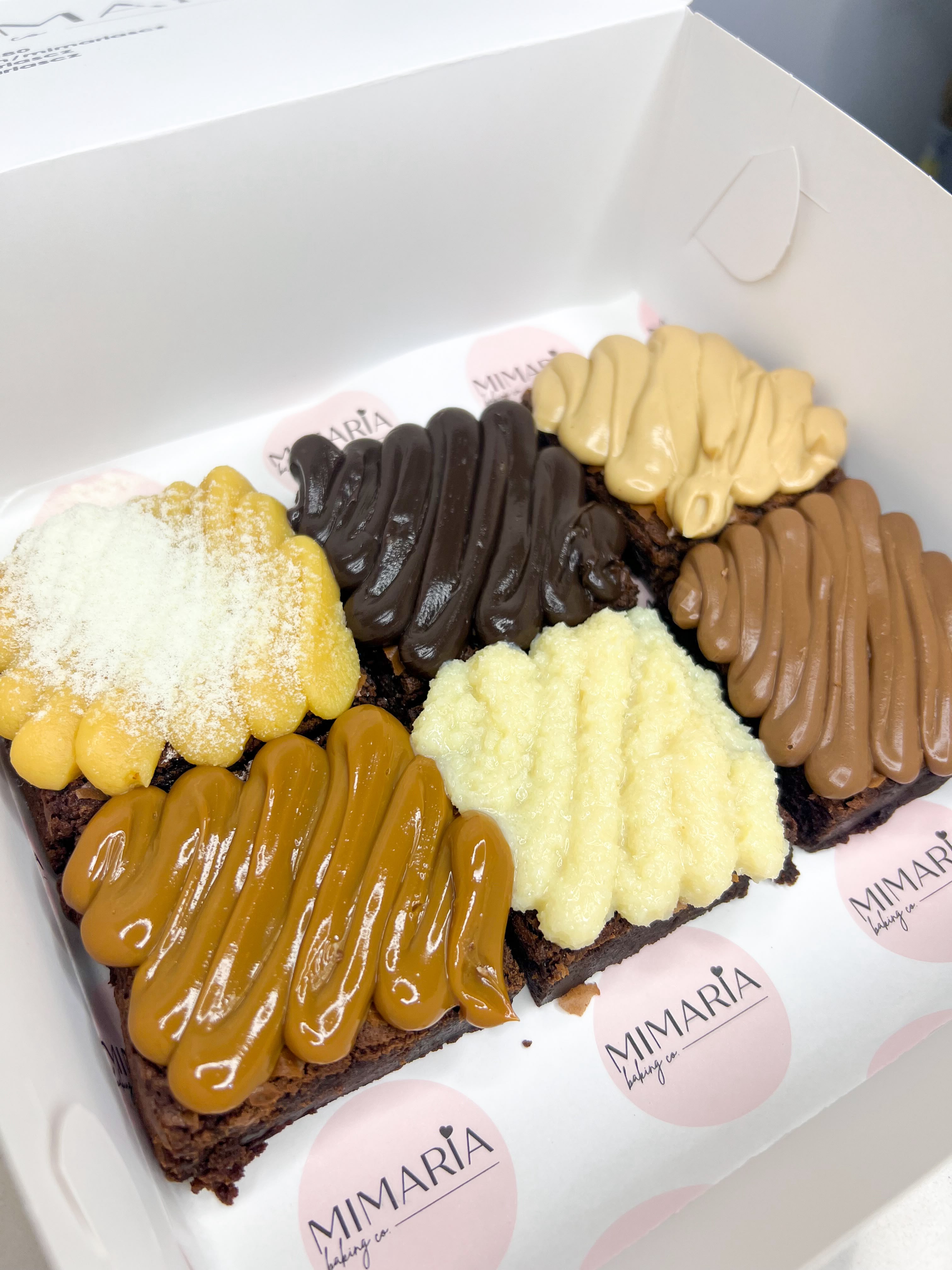 Pack Especial de 6 brownies todos con toppings